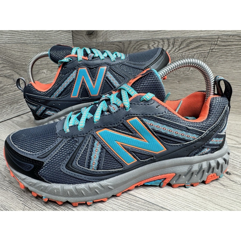 New Balance 410v5 Womens Shoes Size 7D Trail Thunder Grey Hiking Walking Sneaker
